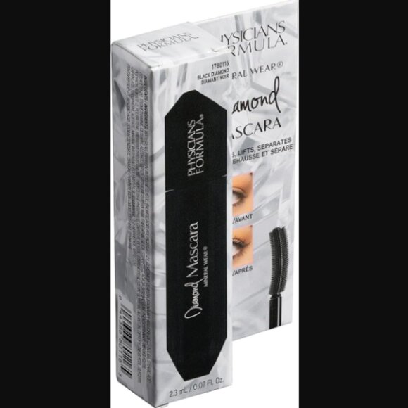 🌈4/$20 NIB Physicians Formula Mineral Wear Diamond Mascara Black Diamond Mini - Picture 1 of 8